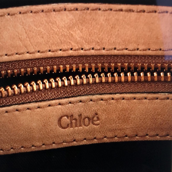 #0160 Chloe’ Mini Ethel Satchel in Tan Textured Leather and Attachable Strap - Picture 14 of 16